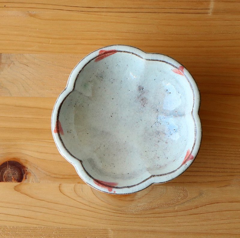 梶原慶治 豆皿 陶芸作品 うめ 個人陶芸家 - 小皿 - 陶器 カーキ