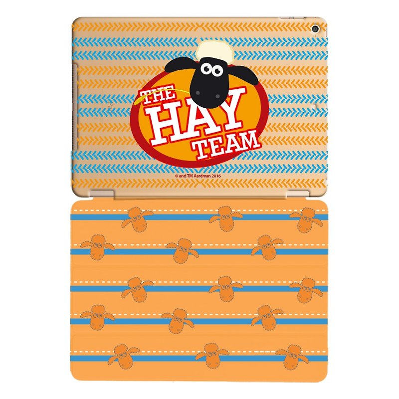 笑笑羊正版授權(Shaun The Sheep)-iPad水晶殼：【The HAY Team】《iPad Mini》水晶殼(橘)＋Smart Cover(橘) - 平板/電腦保護殼/保護貼 - 塑膠 橘色