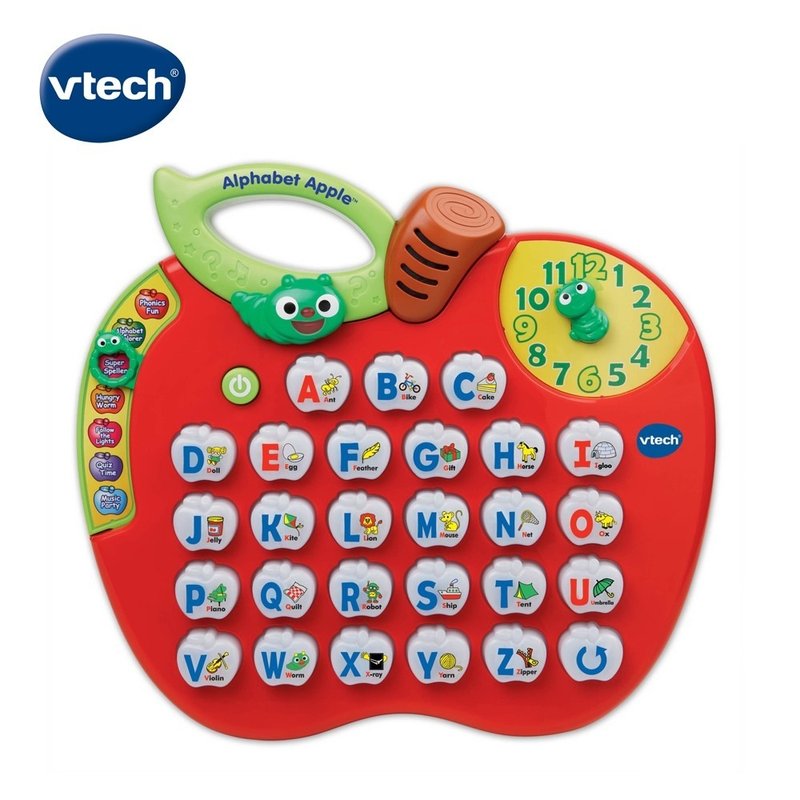 Vtech electronic learning machine series-Apple alphabet learning machine (new version) - Kids' Toys - Plastic 