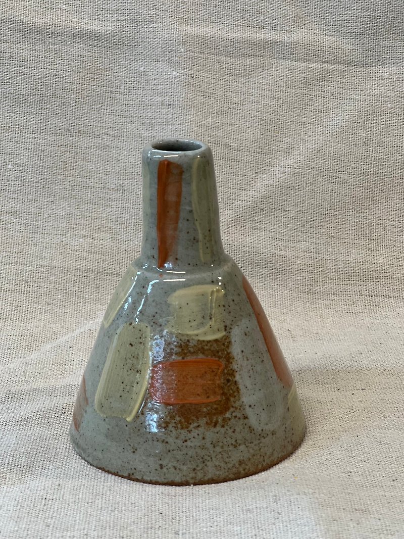 triangular cone flower - Pottery & Ceramics - Pottery 