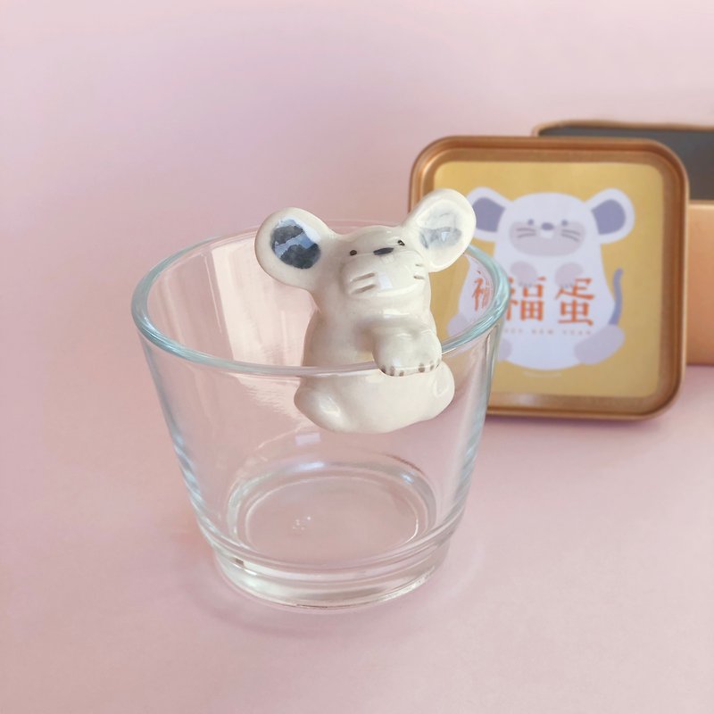 Wenshui Ribao Pork Egg - Items for Display - Porcelain Blue
