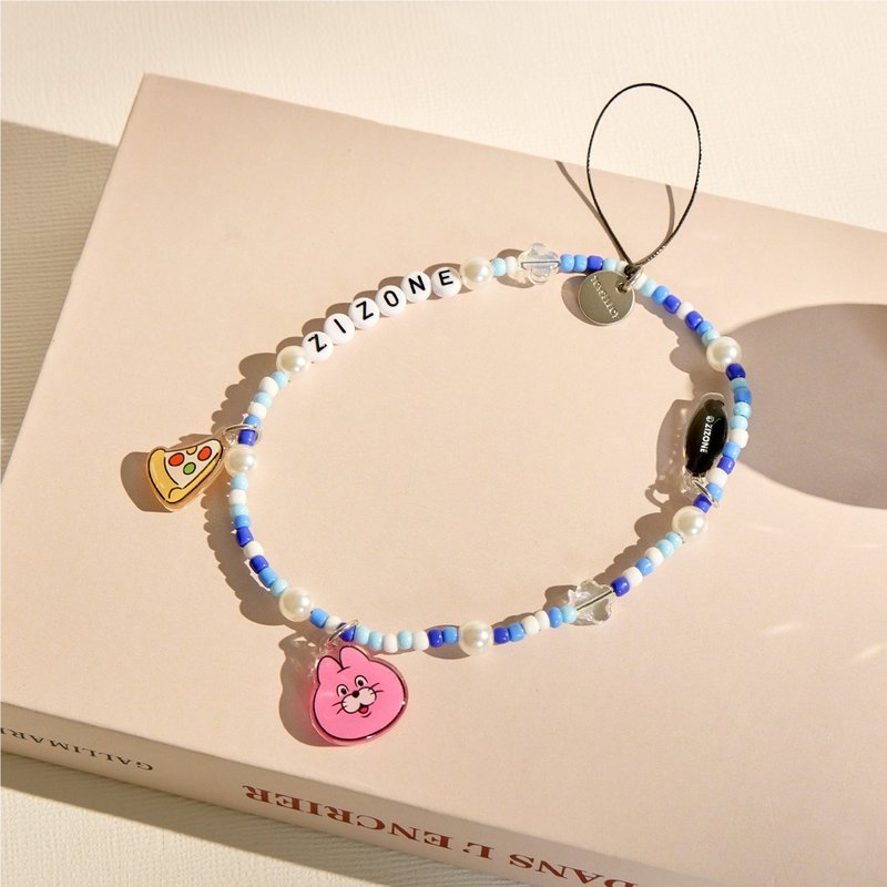 ZIZONE大臉Pingo串珠吊飾 - 手機配件 - 壓克力 多色