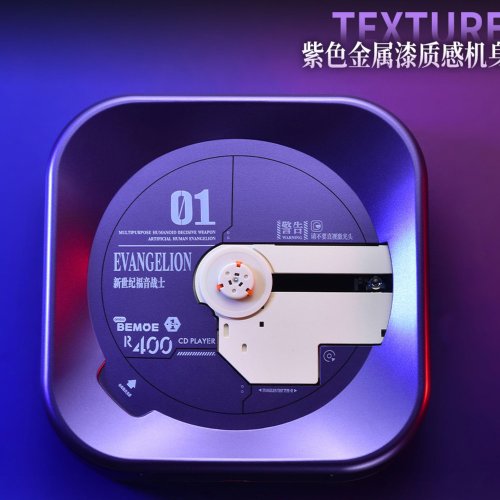 エヴァンゲリオン ポータブルオーディオプレーヤー SPIELER REI エヴァ音楽プレーヤー、「残酷な天使のテーゼ」ハイレゾ収録