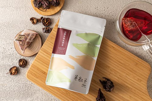 茶粒茶 【茶粒茶】山楂洛神玫瑰茶(8入/袋) 無咖啡因