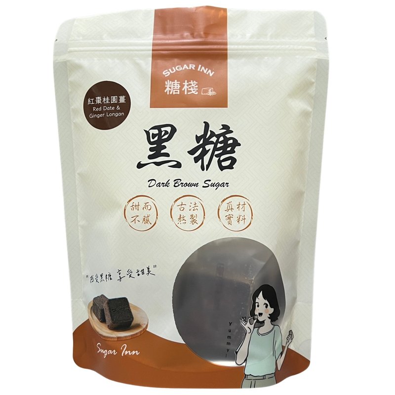 【糖棧】 黑糖紅棗桂圓薑 - 蜂蜜/黑糖 - 新鮮食材 咖啡色