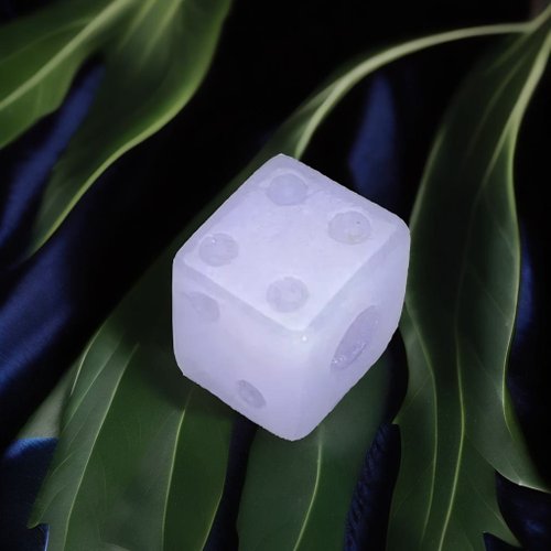 瓔珞珠寶盒 E.L.Jewelry Box 紫羅蘭翡翠骰子擺飾 | 天然緬甸翡翠A貨 | 送禮