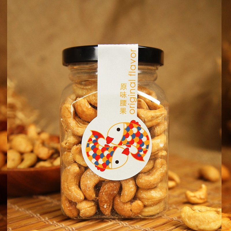 Afternoon snack light│Low-temperature baked original cashew nuts (170g/can) - ถั่ว - อาหารสด 