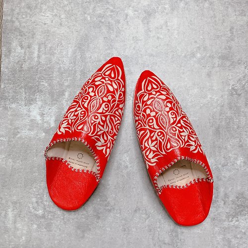 駝峰牌薄荷茶 DoorToMorocco 摩洛哥 限定 小紅鞋 balgha 室內室外鞋
