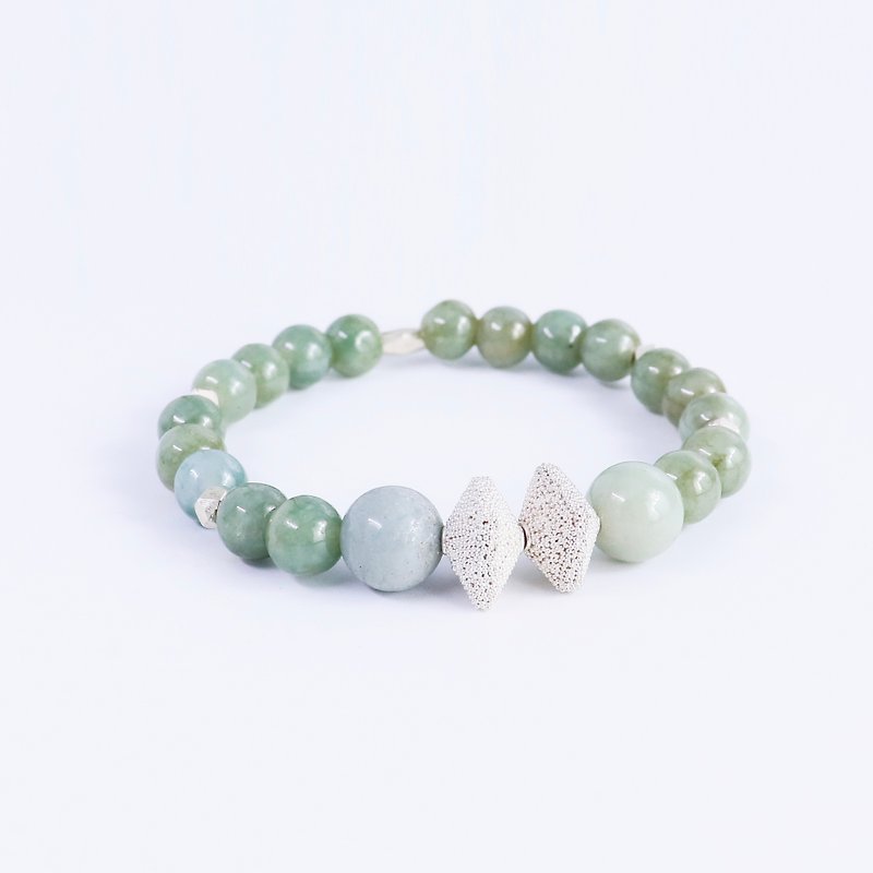 Jade Bead Bracelet for Zodiac Taurus - Bracelets - Stone Green