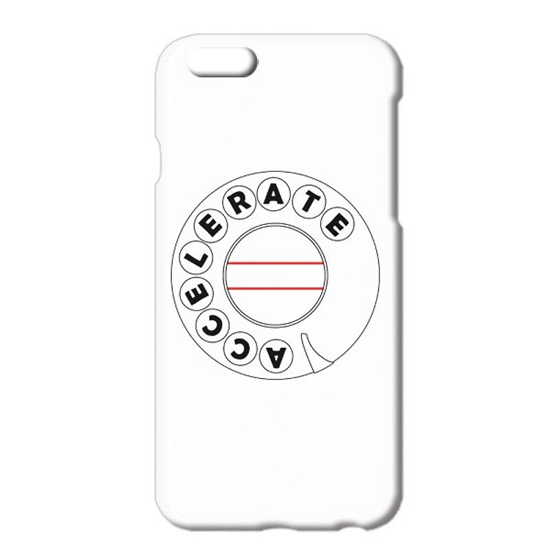 [IPhone Case] ACCELERATE / 2 - Phone Cases - Plastic White