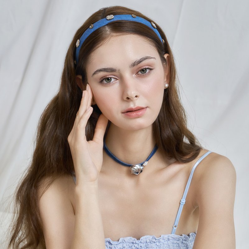 Chiara 頭飾髮箍 - 髮夾/髮圈 - 其他材質 黑色