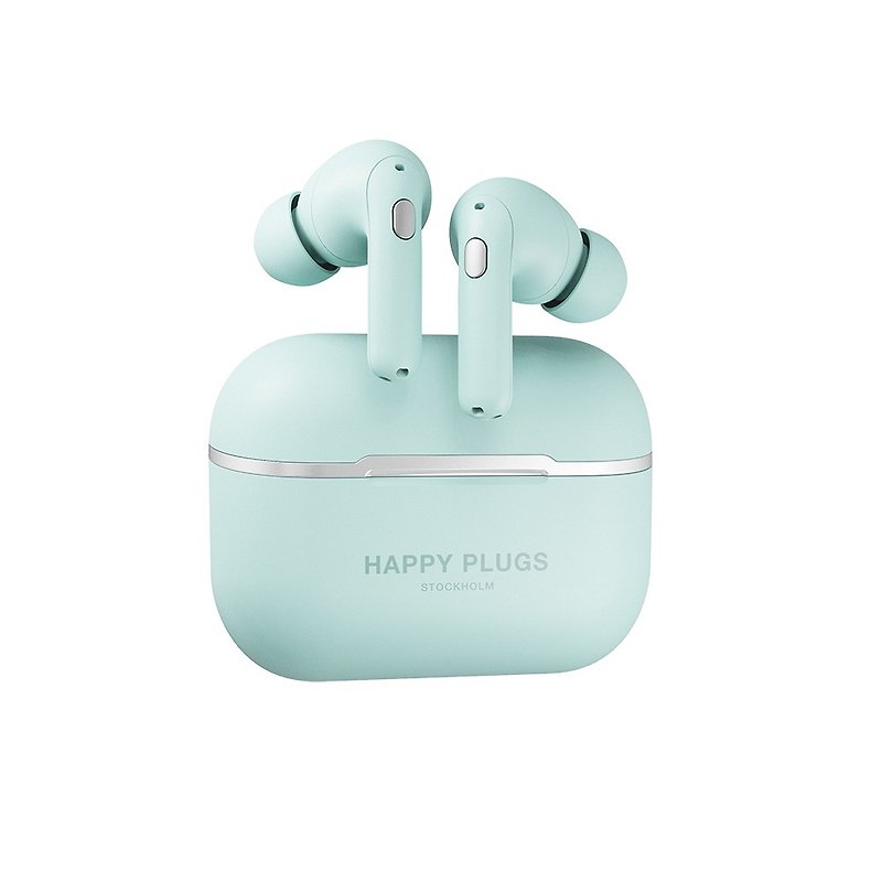 Happy Plugs Air 1 Zen True Wireless Bluetooth Headphones - Mint Green - หูฟัง - วัสดุอื่นๆ สีเขียว
