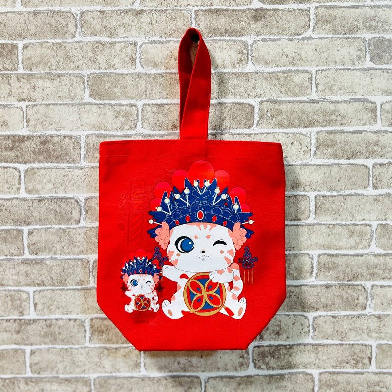 【手工製作】單面插圖手提袋 – 可水洗 - 手提包/手提袋 - 棉．麻 多色