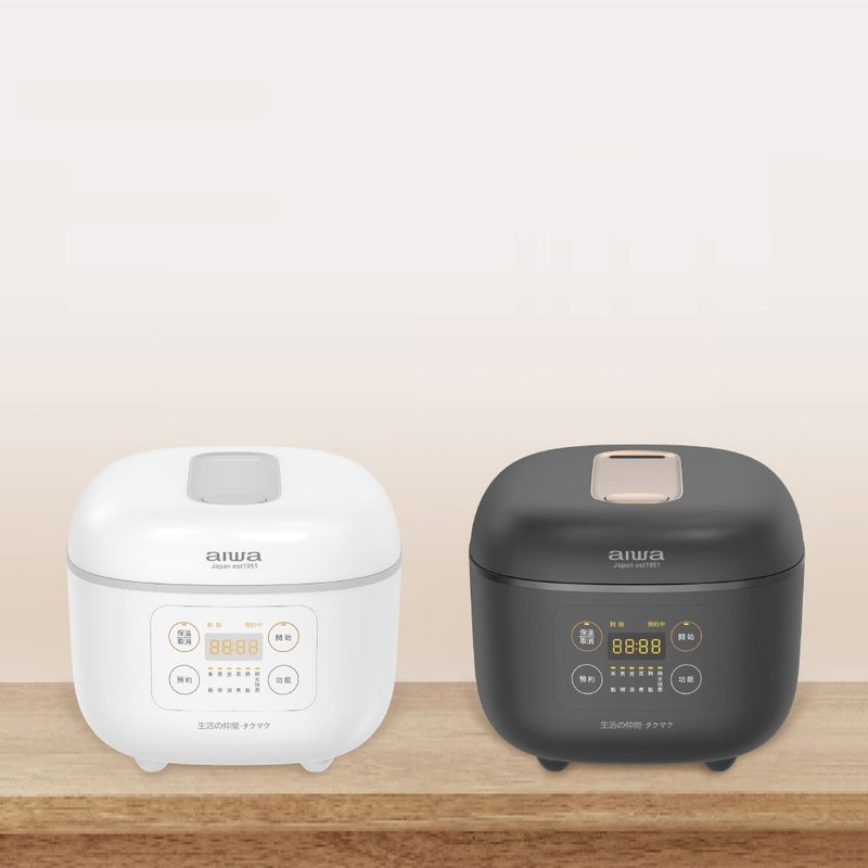 【AIWA】 愛華 4L 微電腦多功能電子鍋 RC-8 - 廚房家電 - 其他材質 黑色