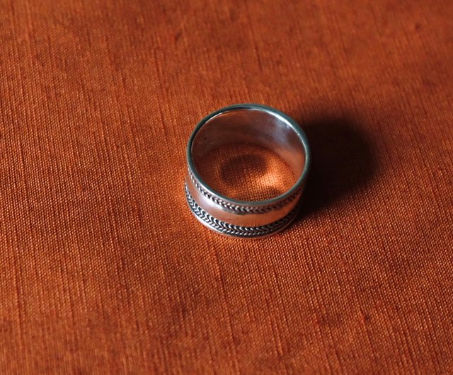 シルバー製セットリング　ヴィンテージリング VINTAGE】TIFFANY&Co. ティファニー シルバー X リンク リング