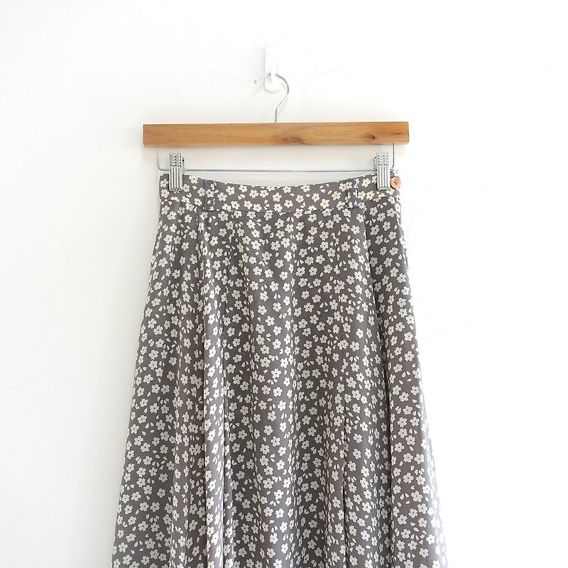 │Slowly│ Floral - Vintage Dress │vintage. Vintage. - Skirts - Polyester Multicolor