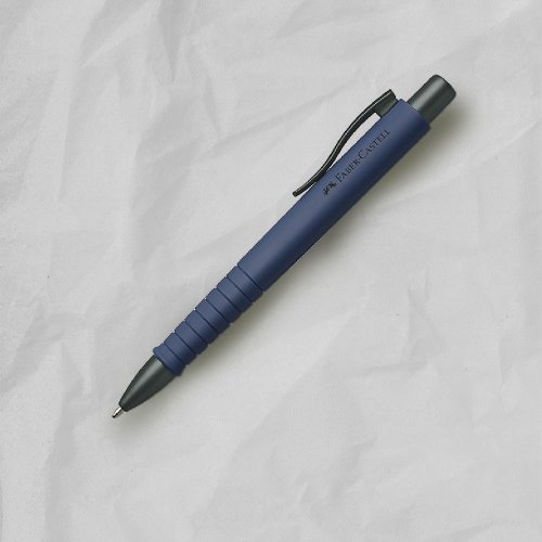 文聚 Faber-Castell QQ滑順原子筆-藍色(原廠正貨)