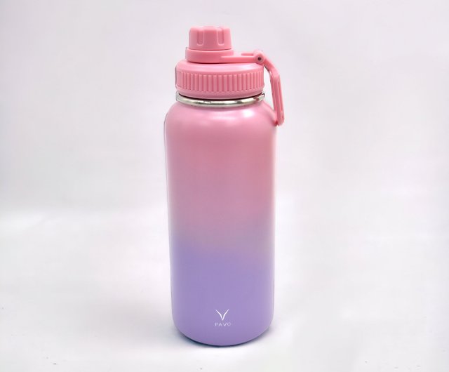 PAVO Insulated Water Bottle - 1L Pink Purple - Shop PAVOHOME