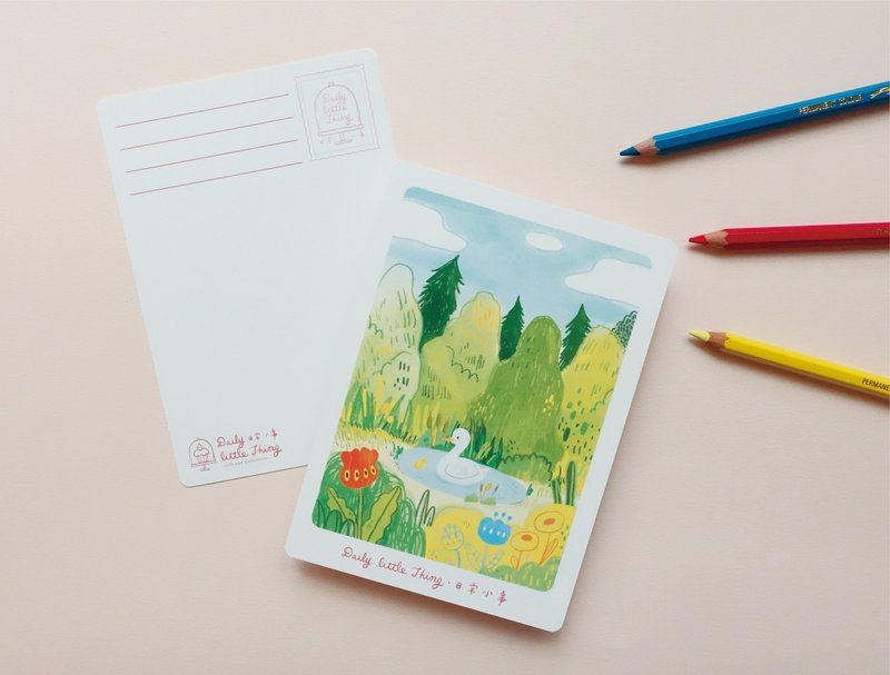 Daily Little Thing | Sweet Dream Postcard - การ์ด/โปสการ์ด - กระดาษ 