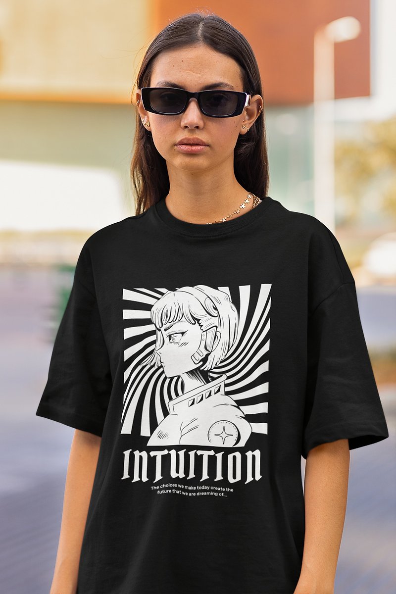 Cyberpunk Anime Shirt - Unisex Hoodies & T-Shirts - Cotton & Hemp Multicolor