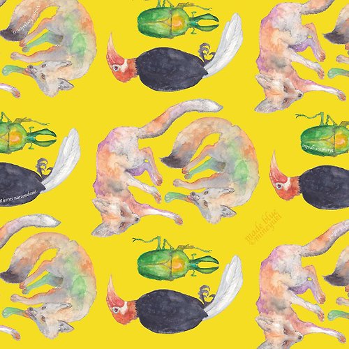madeblue Bharat animals -Wrapping paper