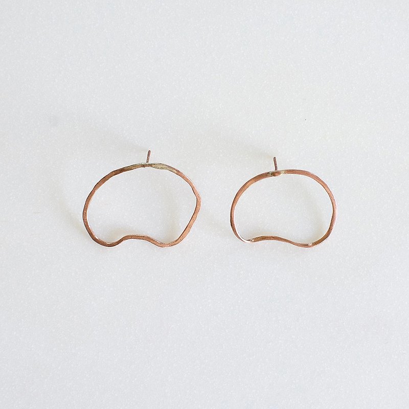 Evolution | Earrings - Earrings & Clip-ons - Copper & Brass Gold