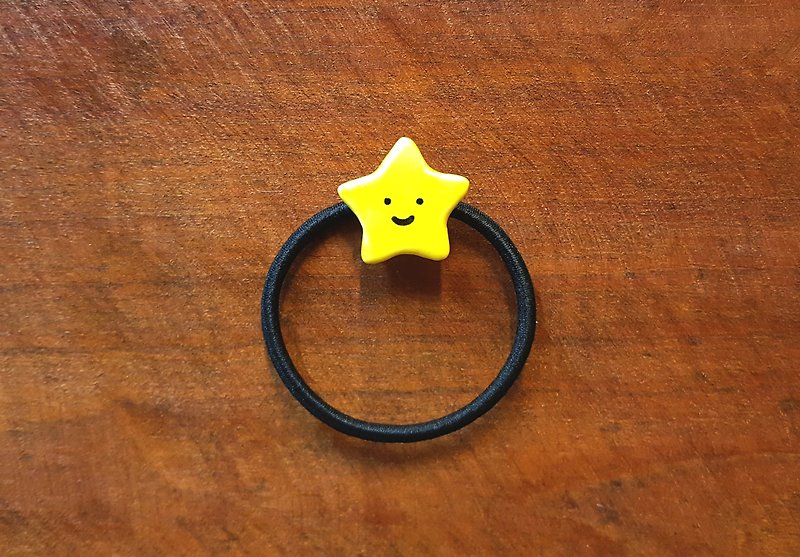 Little Star Hair Tie Bracelet - เครื่องประดับผม - ดินเผา สีเหลือง