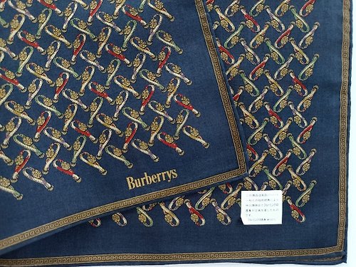 orangesodapanda Burberry Vintage Handkerchief Accessories 21 x 21 inches