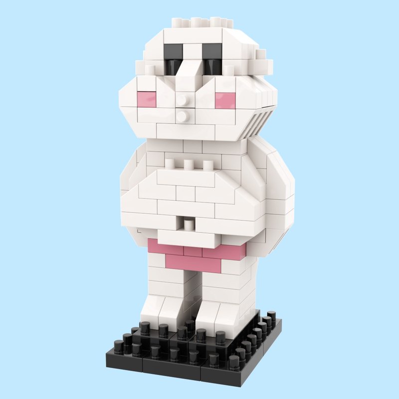 Archbrick x Cheeky Cheeky 厚面子積木 Nanoblock - 公仔/玩偶 - 塑膠 多色