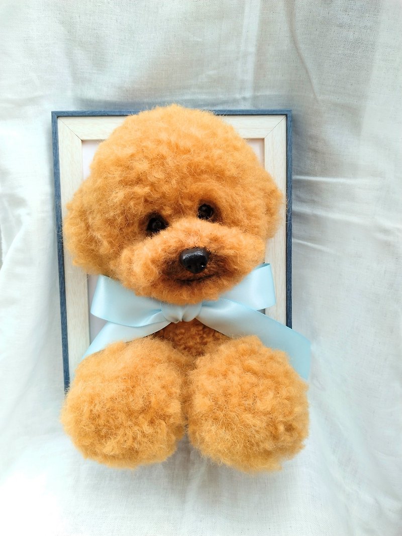 Reference wool felt toy poodle - Other - Wool 