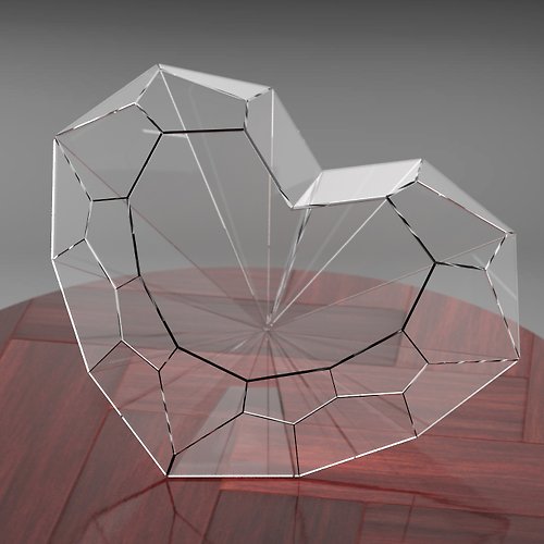 Brillant3d Digital drawing for printing! Stained glass terrarium. Project 11