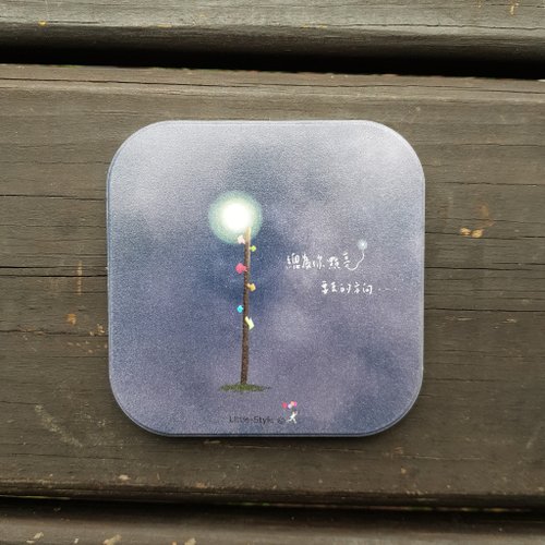 Little-Style 小簡生活式 吸水杯墊-方向燈