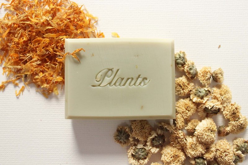 Calendula Chamomile Conditioning Soap I Low Sensitive Series I Conditioning Oil Water Balance I Sensitive Skin - ครีมอาบน้ำ - พืช/ดอกไม้ สีเขียว