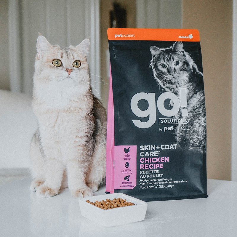 [Cat Staple Food] go! Chicken, Vegetables and Fruits Whole Cat Fur Health Care Series Cat Feed - อาหารแห้งและอาหารกระป๋อง - อาหารสด 