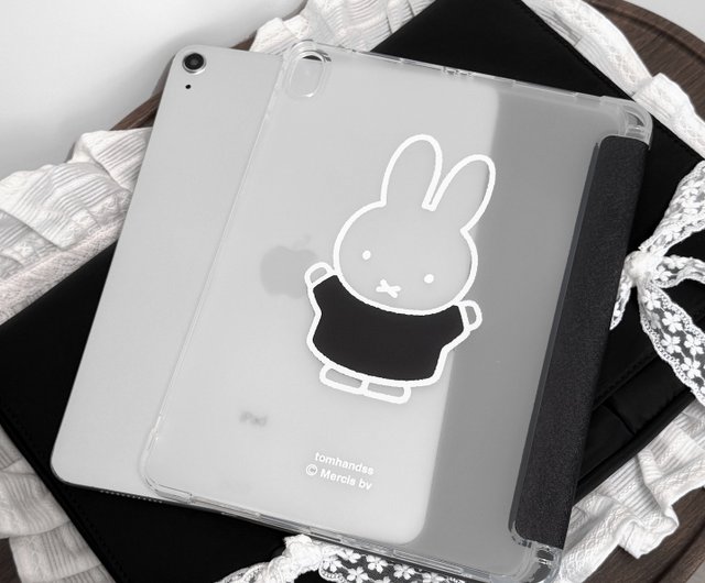 Pinkoi x miffy】クラシックミッフィー 透明フロストiPadケース