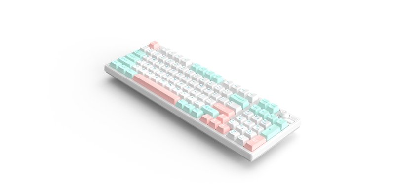 HS98T PRO 天水粉 無線藍牙機械鍵盤 Mac | Windows | Android - 電腦配件 - 其他材質 粉紅色