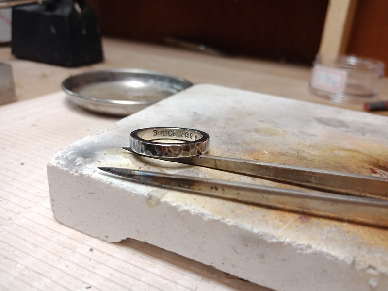 Ring of light - Couples' Rings - Sterling Silver Black