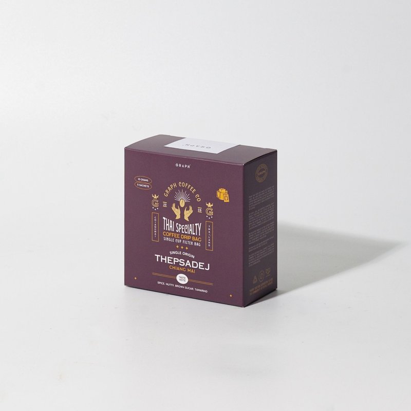 GRAPH | กาแฟดริปเทพเสด็จ COFFEE DRIP BAG - THEPSADEJ - 咖啡/咖啡豆 - 其他材質 