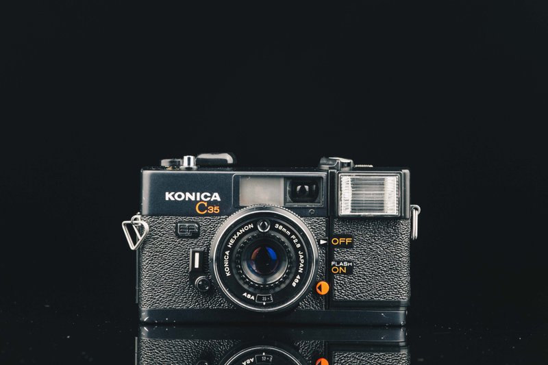 KONICA C35 EF #3247 #135底片相機 - 相機/拍立得/底片相機 - 其他金屬 