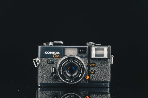瑞克先生-底片相機專賣 KONICA C35 EF #3247 #135底片相機