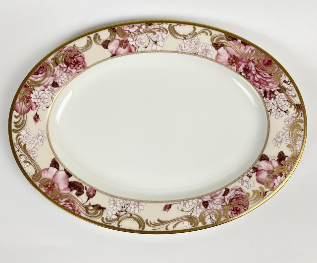 ナルミ ピンク オーバルプレート 3点セット ナルミ ピンク オーバルプレート 3点セット