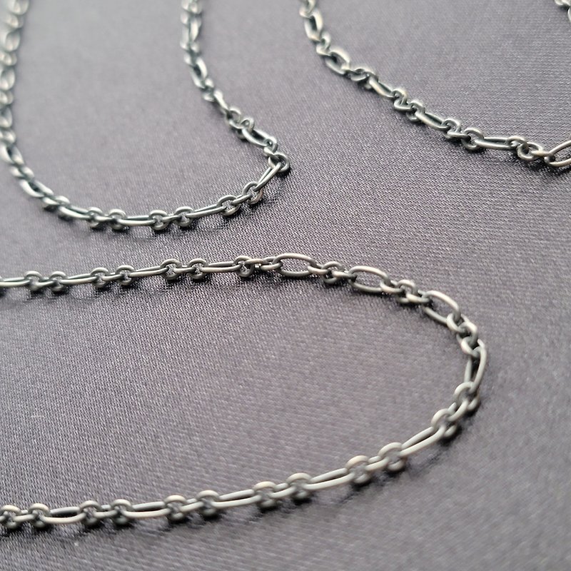 [GJ Chain] - Sterling Silver Necklace - Necklaces - Sterling Silver Silver