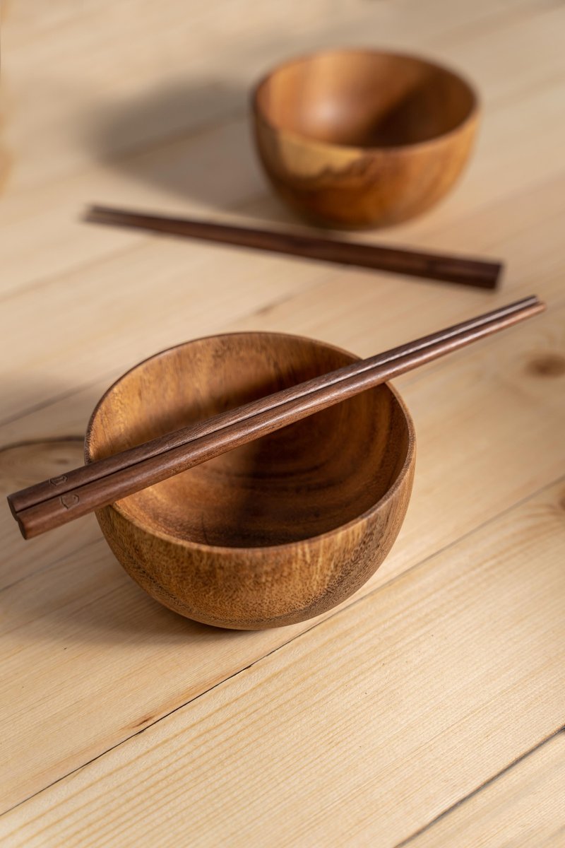 Islandoffer島嶼製作 2人餐具禮盒套裝(一套) - 其他 - 木頭 金色