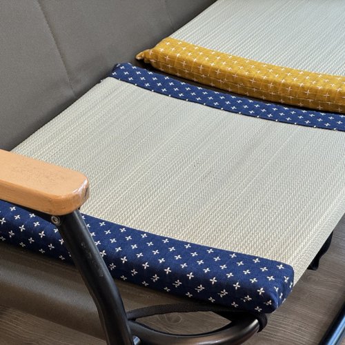 IKEHIKO專賣店｜日本池彥頂級藺草製品｜讓生活與自然更靠近 【質感生活】詩織刺繡坐墊 清爽透氣 夏日感涼 刺繡工藝 天然材質