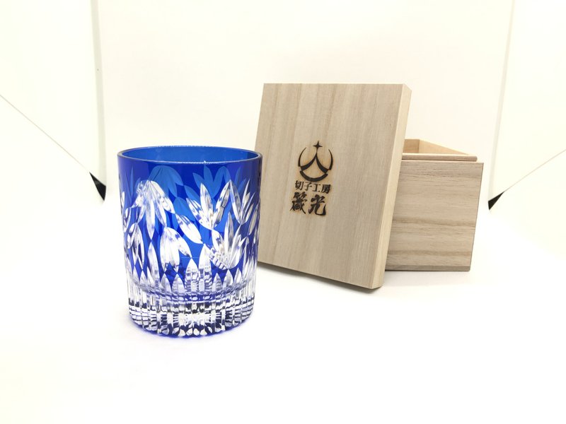 翌檜ロックグラス - 玻璃杯 - 玻璃 藍色