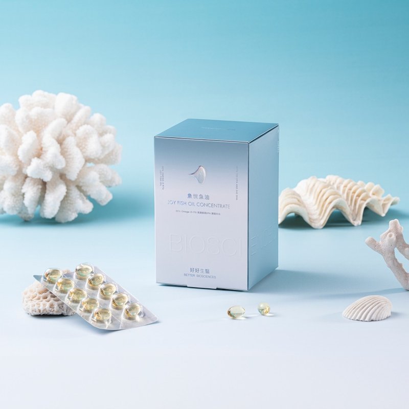 【好好生醫】魚悅魚油－85% Omega-3 高濃度高EPA挪威魚油 - 養生/保健食品/飲品 - 其他材質 綠色