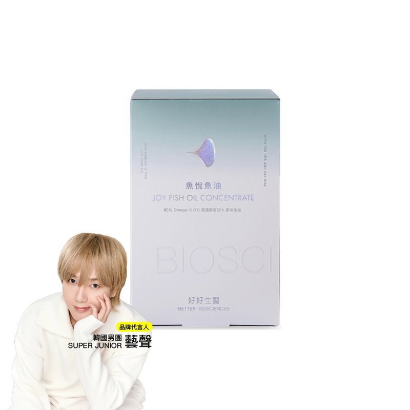 【好好生醫】魚悅魚油－85% Omega-3 高濃度高EPA挪威魚油 - 養生/保健食品/飲品 - 其他材質 綠色