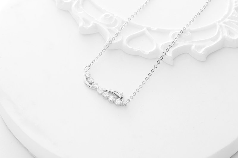 necklace 10606 - สร้อยคอ - เงิน 