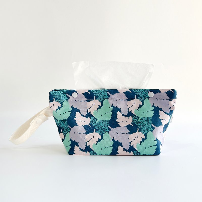 Fern is a good pumping paper towel set - rabbit foot fern | - Tissue Boxes - Cotton & Hemp Purple
