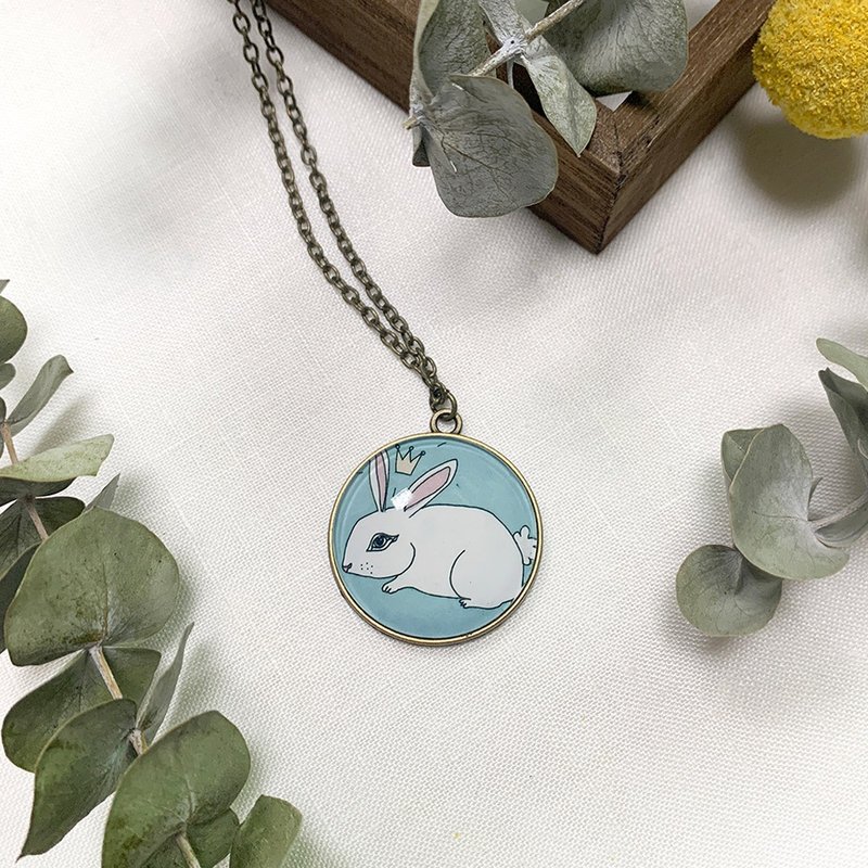 Hana Mokuba 國王兔子的祈禱 - 項鍊 - 其他材質 